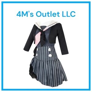 Navy and White Striped Sailor Dress